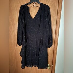 MSK black dress. Size 1X. Worn once